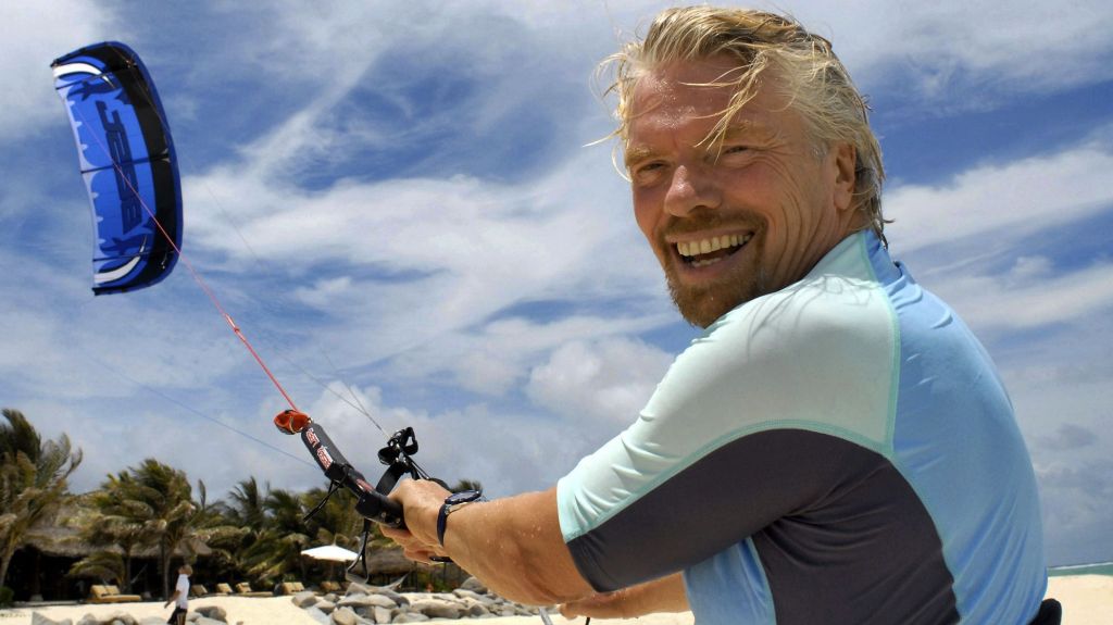 Richard Branson, Healthy Living + Travel