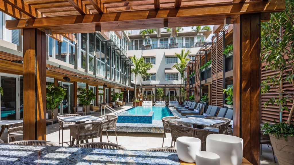 Pool, Lennox Hotel Miami, Healthy Living + Travel