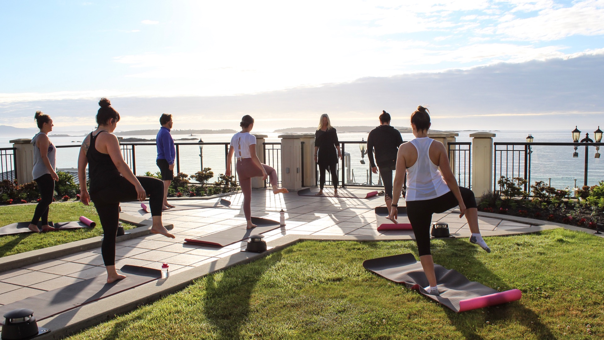 Oak Bay Beach Hotel Yoga, Healthy Living + Travel