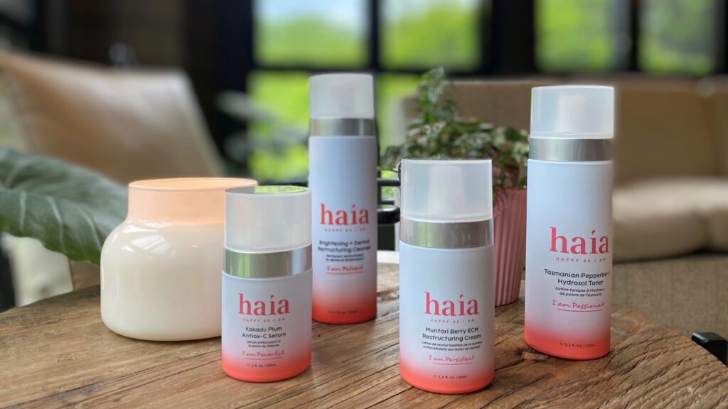 haia wellness brightening collection- The Lodge at Woodloch, Spas of America