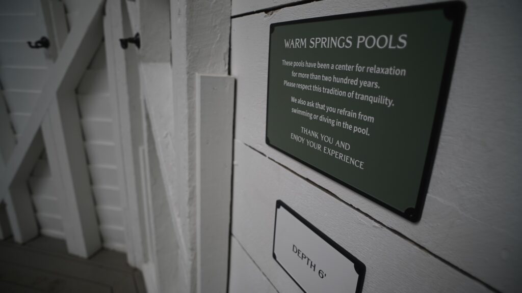 The Spa at The Omni Homestead Resort reopens historic warm pools, Spas of America