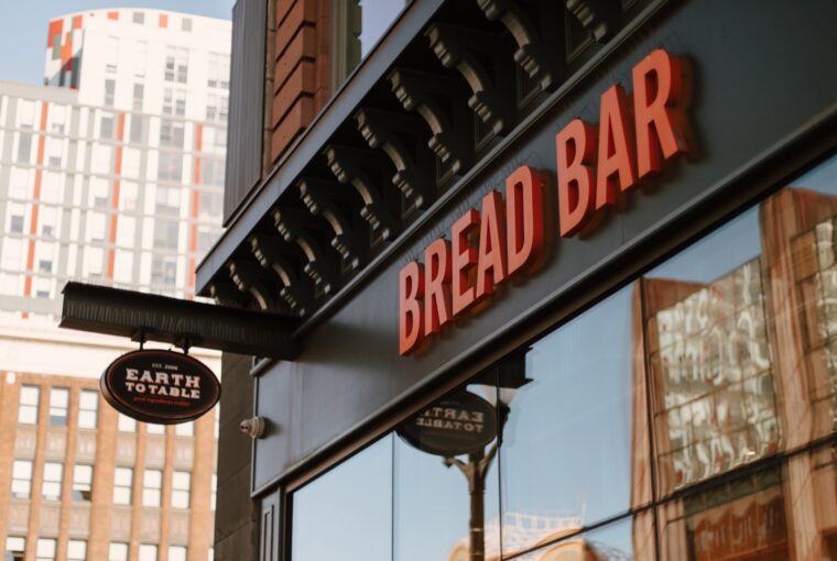Exterior, Bread Bar, Healthy Living + Travel